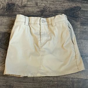 Lands End Girls Uniform Skort Size 6